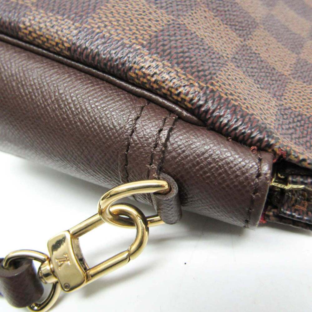 LOUIS VUITTON Authentic Brown Damier Pouch - Picture 7 of 12